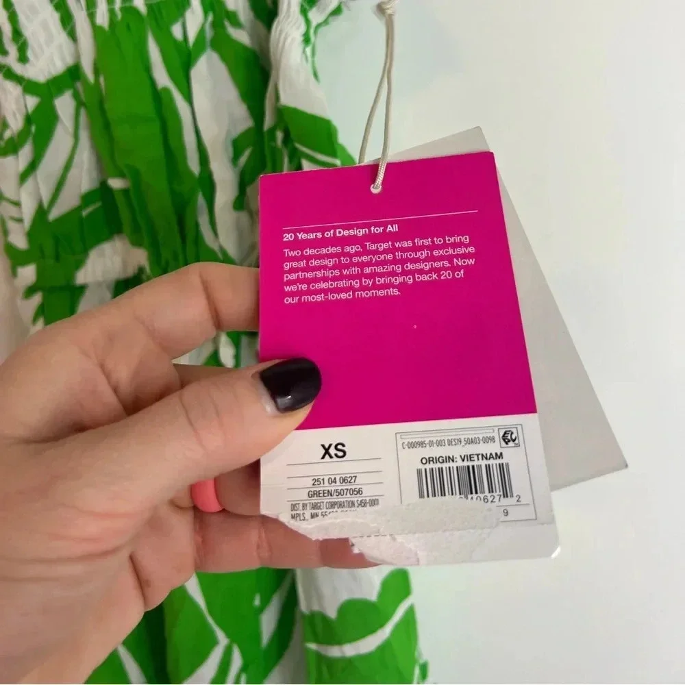 New Lilly Pulitzer Girls Boom Boom Palm Leaves Jumpsuit